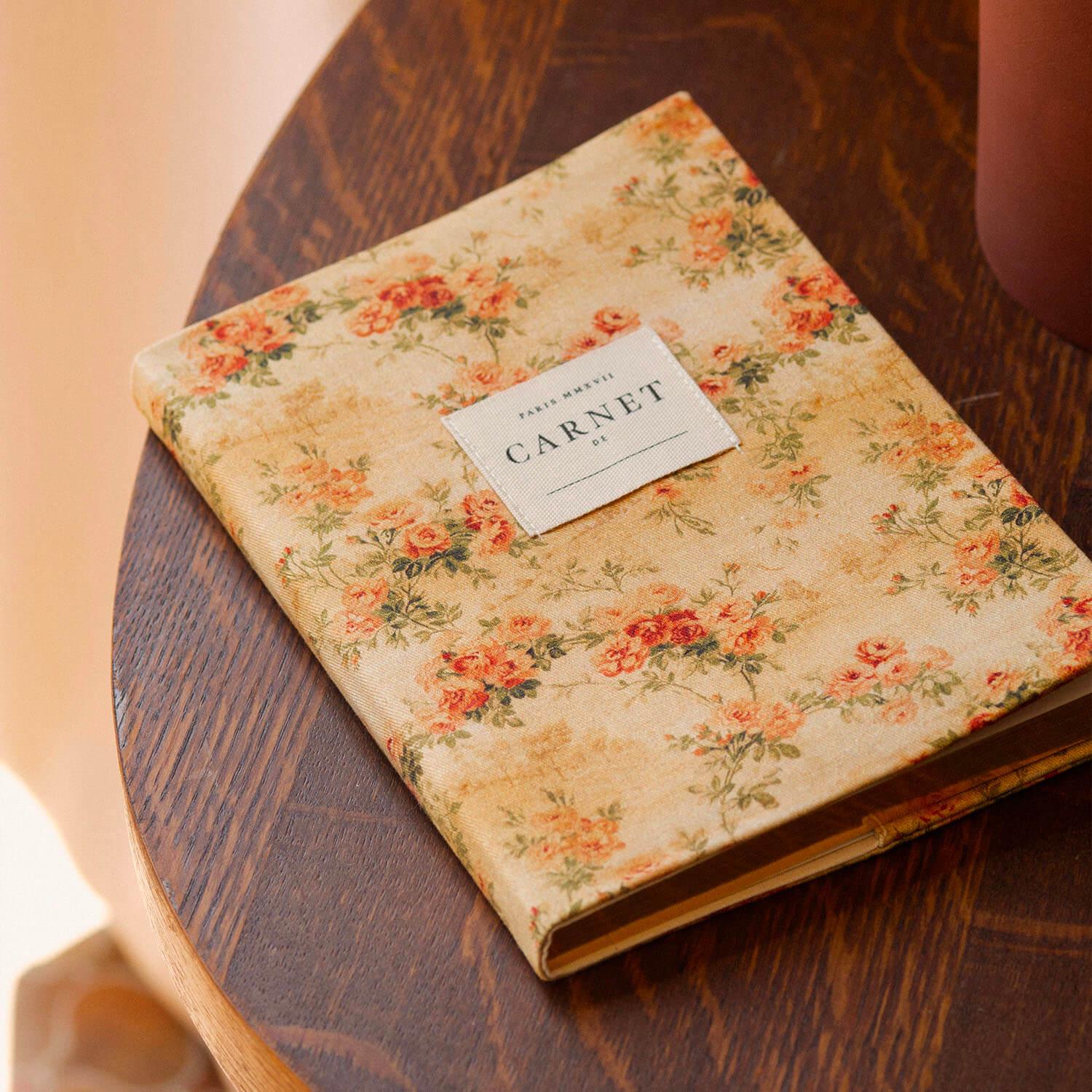 Flowered treasure notebook - Innocence