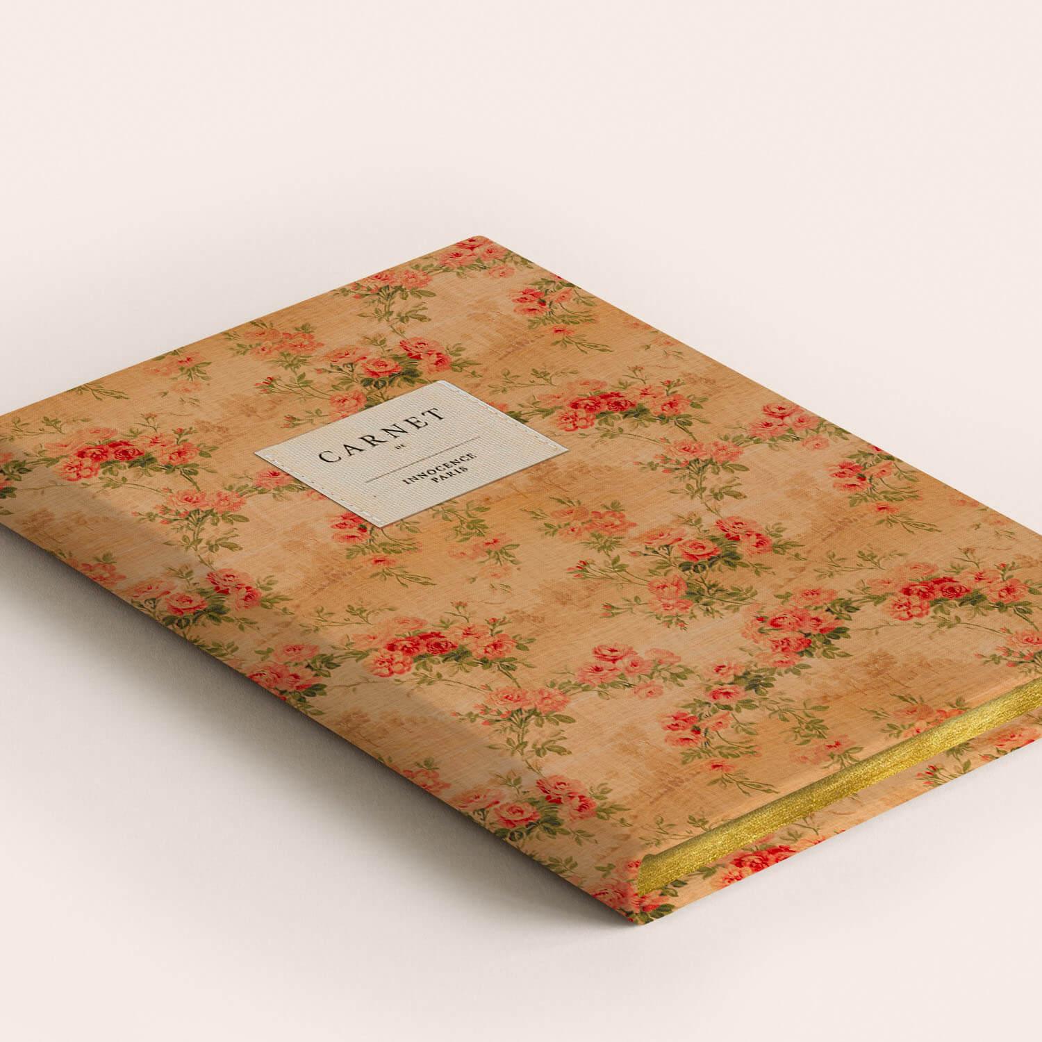 Flowered treasure notebook - Innocence