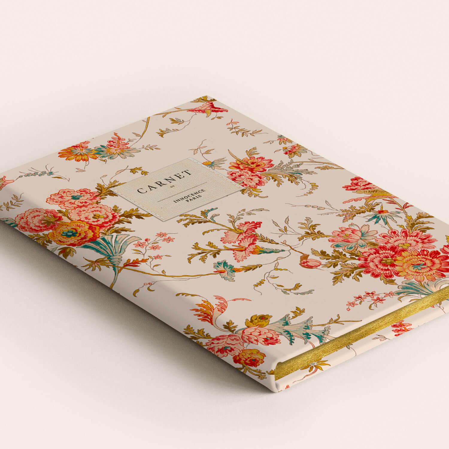 Andalusian bouquet notebook - Innocence