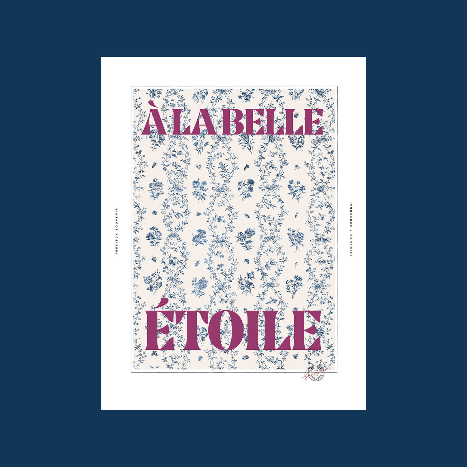 Affiche "À la Belle Étoile