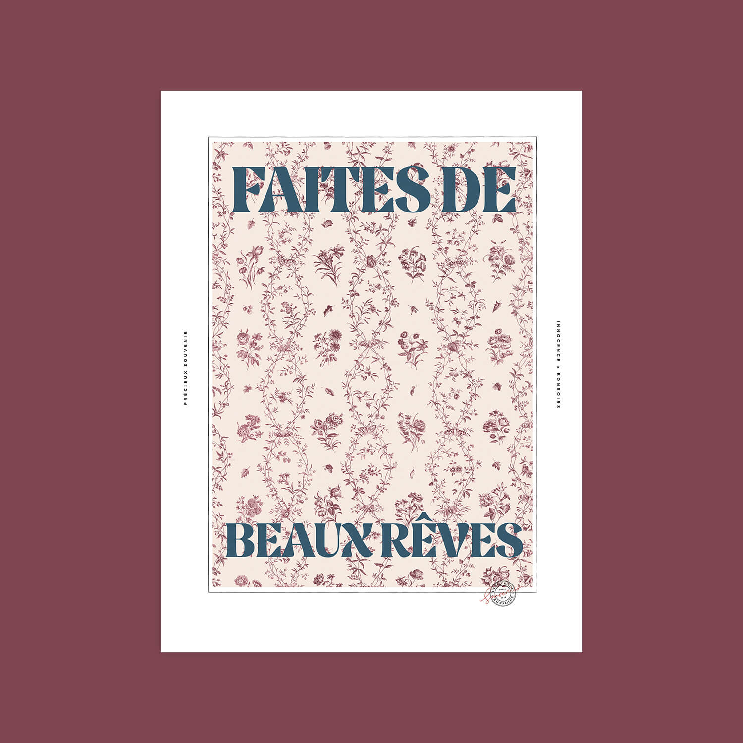 Affiche "Beaux Rêves