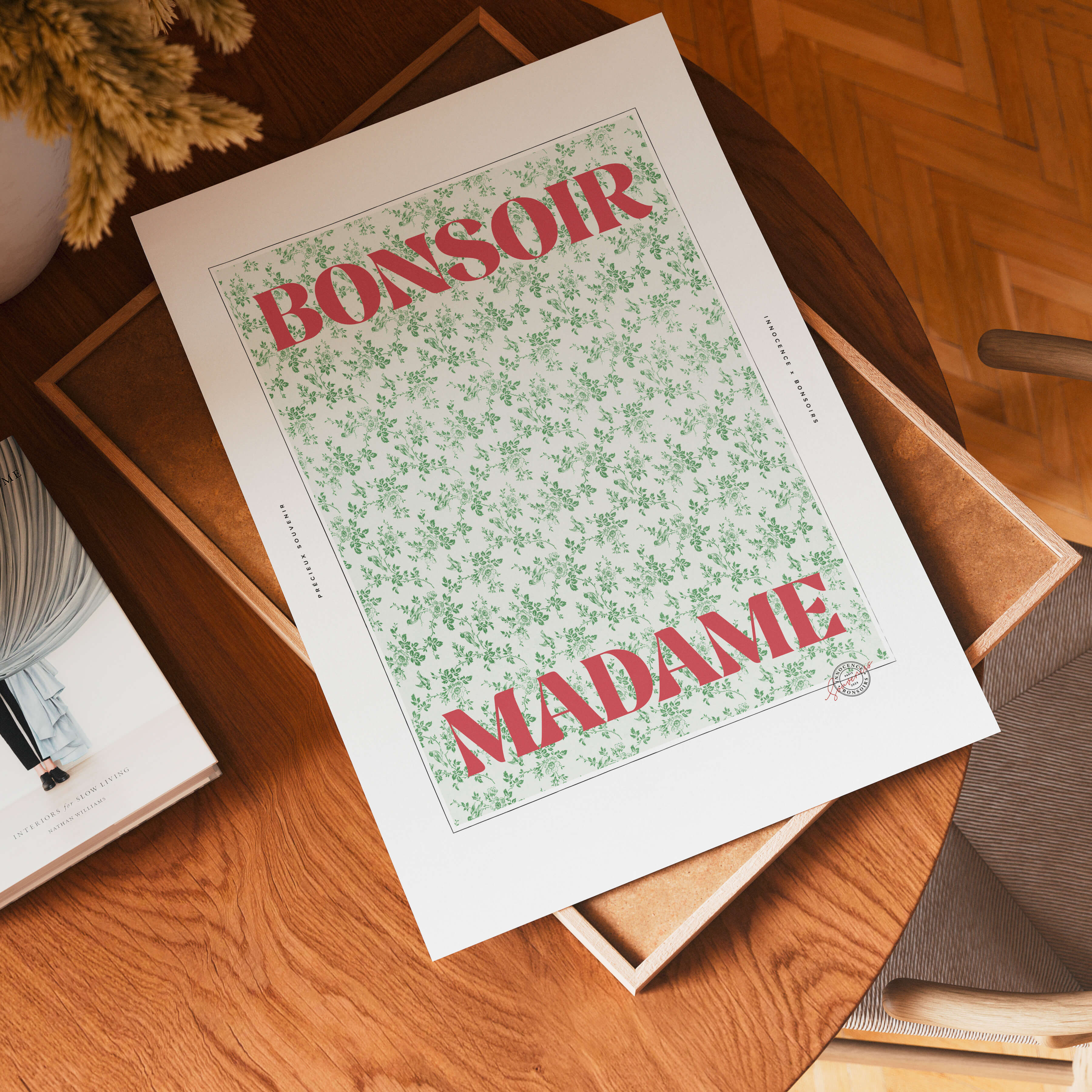 Poster "Bonsoir Madame