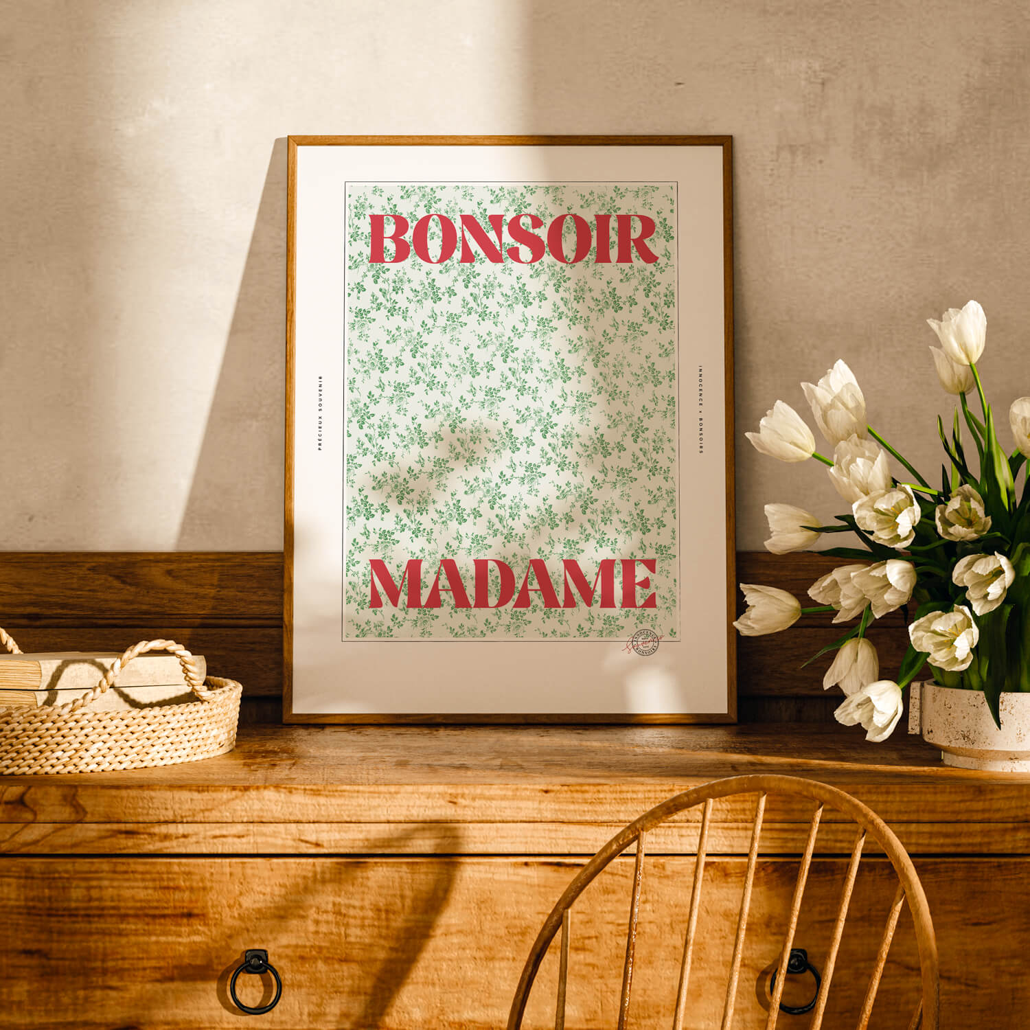 Poster "Bonsoir Madame"