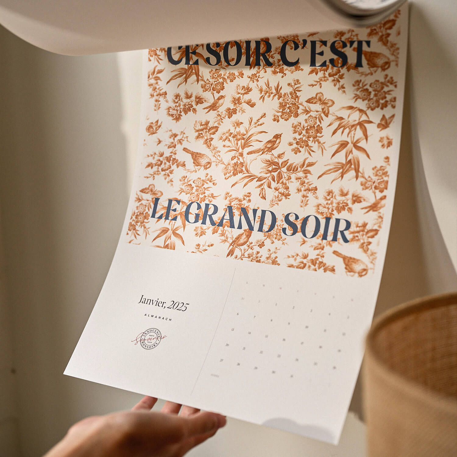 A3 Bonsoirs x Innocence Kalender