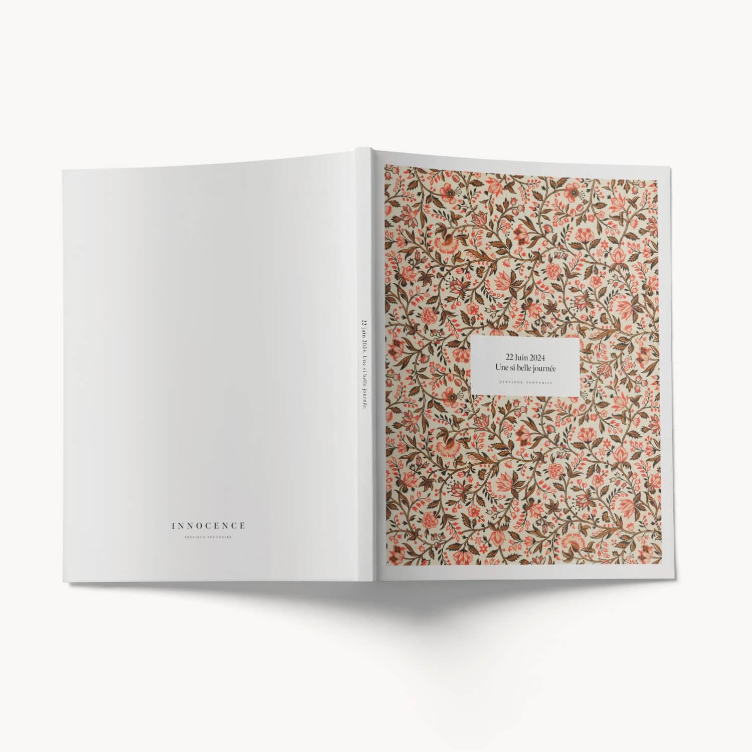 Flourishing Fabric Softcover Album - Innocence