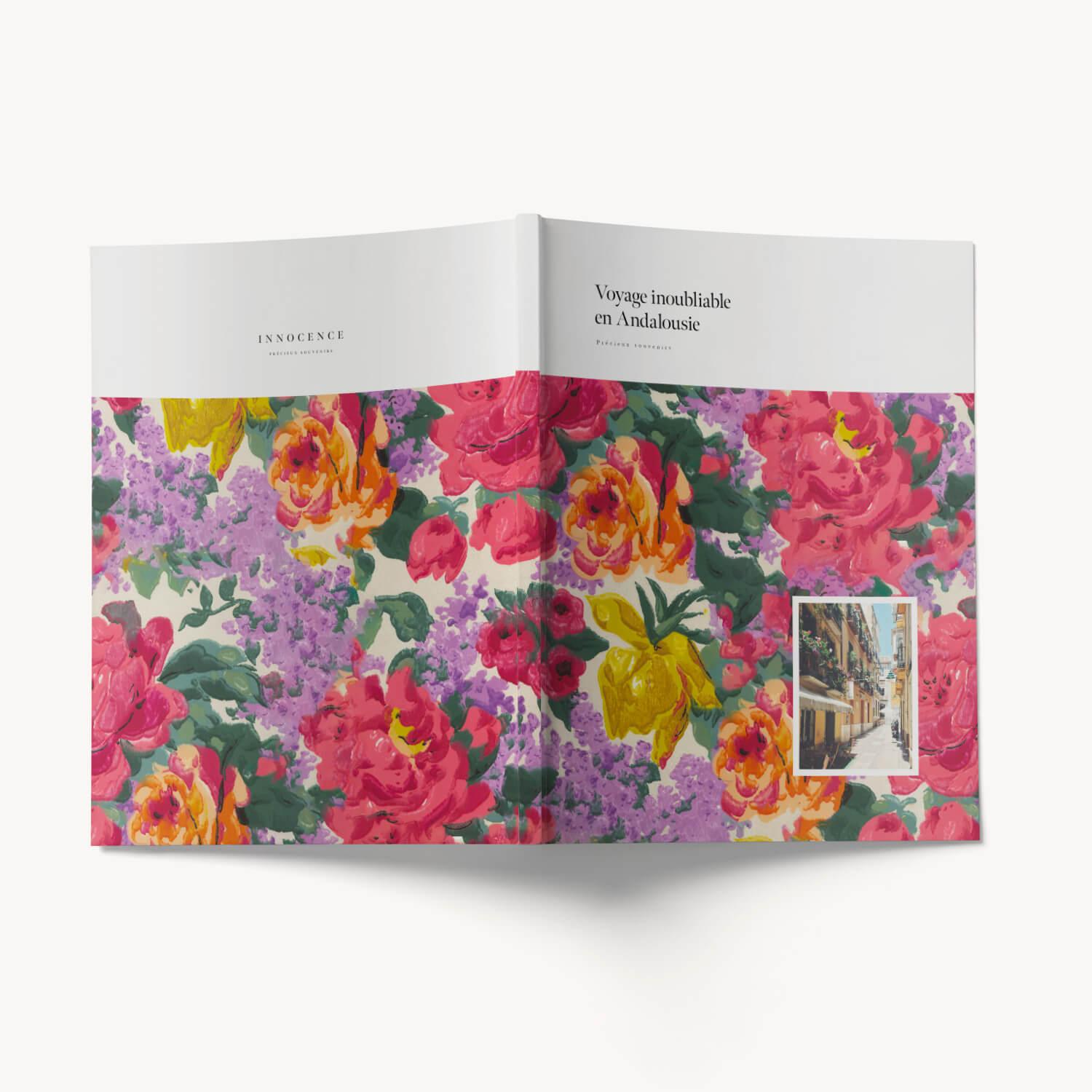 Floral poem Softcover Album - Innocence