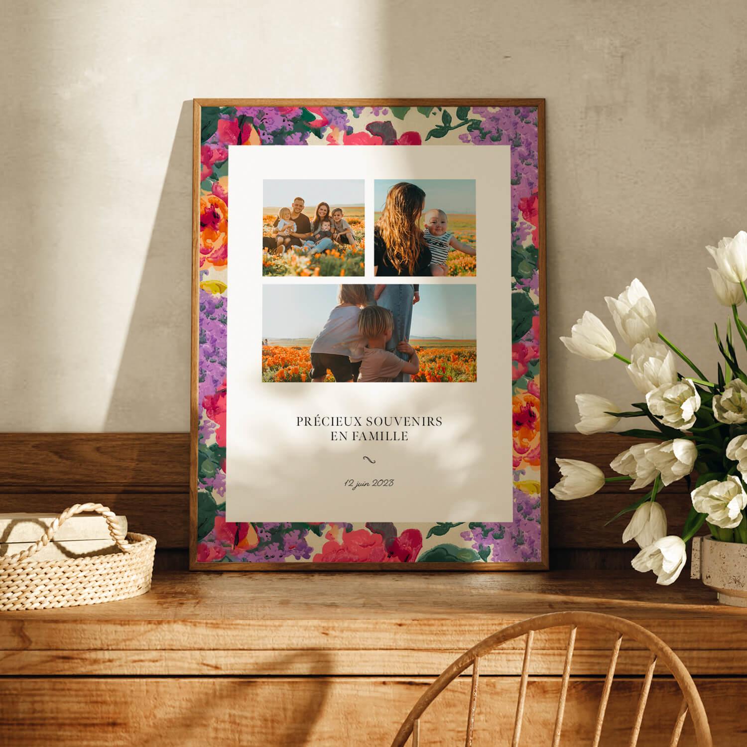 Floral Poem Photo Poster - Innocence